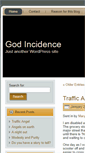 Mobile Screenshot of god-incidence.com